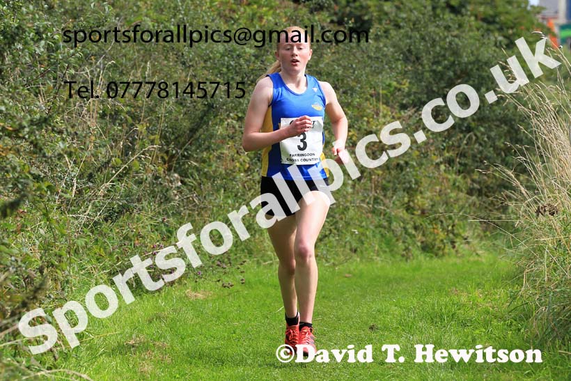 Senior Women, Farringdon Cross Country Relays, Sunderland.  Photo: David T. Hewitson/Sports for All Pics